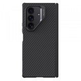 Husa MagSafe pentru Samsung Galaxy Z Fold7 F966, Nillkin, CarboProp with Camera Cutout, Neagra