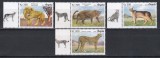 Angola 2018 - Faună - Feline mari, Serie cu Tapsuri pe St&acirc;nga, MNH