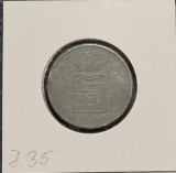 Belgia 5 franci francs 1943