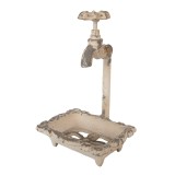 Cumpara ieftin Savoniera fier bej antichizat 14x12x23 cm