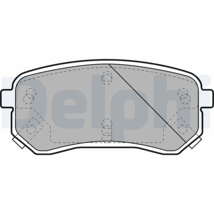 DELPHI LP1976 set placute frana,frana disc