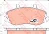 Set placute frana,frana disc RENAULT MASTER II bus (JD) (1998 - 2010) TRW GDB1380