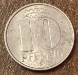 C50 - Moneda foarte veche - Germania Democrata DDR - 10 pfennig - 1971