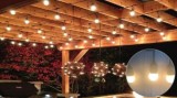 Cumpara ieftin Ghirlanda luminoasa cu 2 pendule/m si becuri led 1W, 5m lungime, interconectabila, lumina medie, Recolight Decor