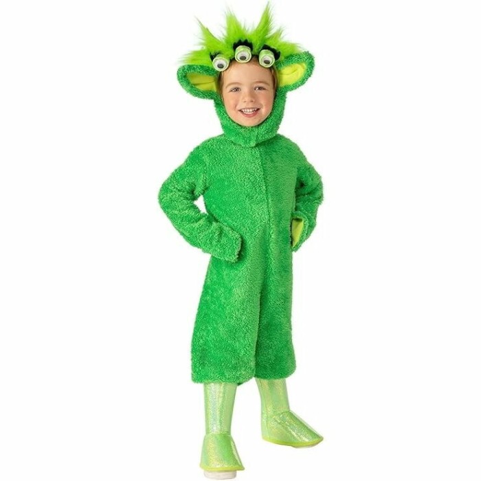Costum de carnaval - Micutul extraterestru 12-24 luni (max 86 cm)