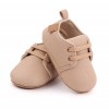 Pantofiori eleganti crem cu sireturi (Marime Disponibila: 9-12 luni (Marimea 20, Superbaby