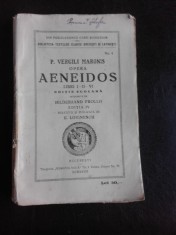 Opera Aeneidos - P. Vergili Maronis editie scolara foto