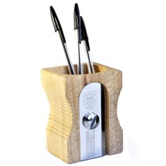 Suport pixuri pentru birou - Ascutitoare - Natural | Suck UK