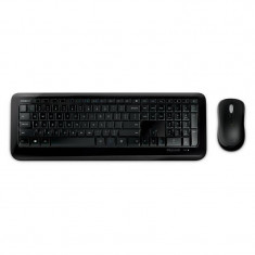 Kit tastatura si mouse Microsoft Wireless Desktop 850 Black foto