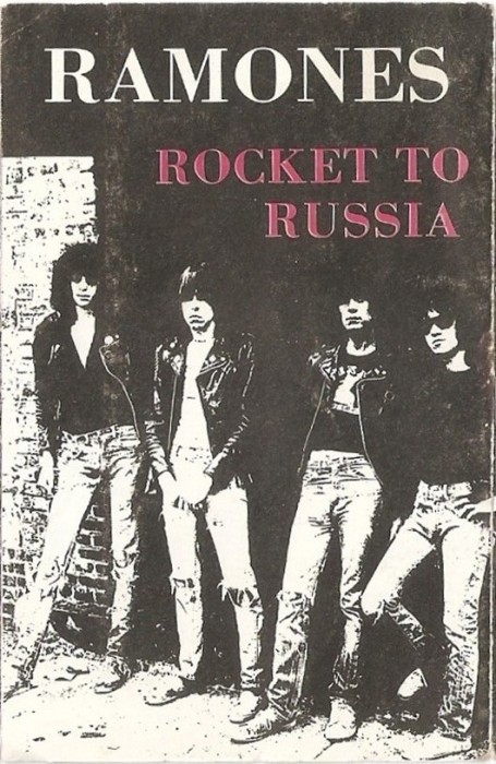 Caseta Ramones &lrm;&ndash; Rocket To Russia, foarte rara, editie 1977