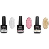 Cumpara ieftin Lac UV permanent - 3 buc kit mic &ndash; strălucitor, INGINAILS