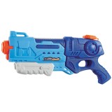 Pistol cu apa pentru copii, rezervor, pentru piscina/plaja, flippy, 6ani+, albastru, 900ml