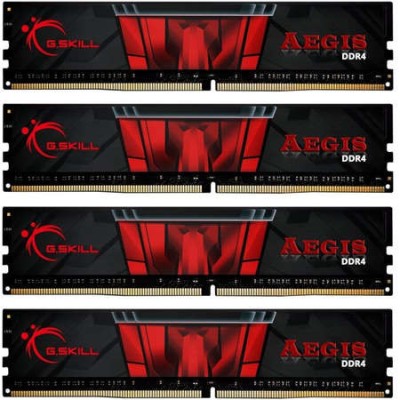 G.SKILL Aegis 64GB DDR4 3000MHZ CL16 Quad/Dual Channel Kit (4x16GB) Garantie foto