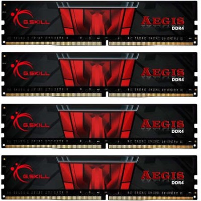 G.SKILL Aegis 64GB DDR4 3000MHZ CL16 Quad/Dual Channel Kit (4x16GB) Garantie foto