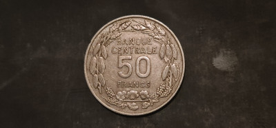 Camerun - 50 francs 1960. foto