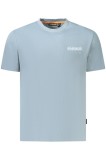 Cumpara ieftin Napapijri Tricou barbati, cu imprimeu grafic pe fata si pe spate, Regular Fit, Gri inchis, S