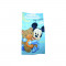 Paturica 75 x 100 cm pentru baieti Sun City Mickey Mouse HQ0366, Multicolor
