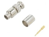 Mufă BNC Tată 50&Omega; Crimpat PTFE Aurit
