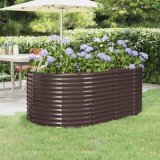 vidaXL Strat &icirc;nălțat grădină 175x100x68 cm oțel vopsit electrostatic