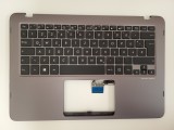 Carcasa superioara cu tastatura palmrest Laptop 2in1, Asus, ZenBook Flip UX360UA, 90NB0C02-R30GE0, iluminata, layout DE (germana)