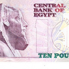 M1 - Bancnota foarte veche - Egipt - 10 lire / pounds