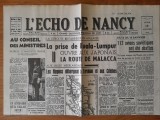 ZIar Vechi -L ECHO DE NANCY 1942 -stiri al doilea Război mondial.