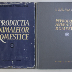 REPRODUCTIA ANIMALELOR DOMESTICE VOL. I - II de N. LUNCA , N. GLUHOVSCHI , P. POPESCU , A. VINTAN , 1989
