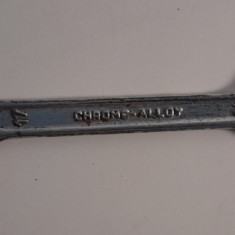 Cheie mecanică fixă dubla vintage Chrom ALLOY / romaneasca / scule si unelte