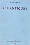 Cumpara ieftin Semantiques - 1998 - Iulian Popescu (S340)