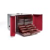 Valiza Aluminium MB10 pentru 10 cutie din pvc pentru monede format MB