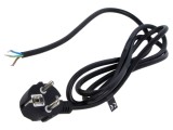 Cablu 3x0,75mm2 CEE 7/7 (E/F) ştecăr &icirc;n unghi PVC - POS