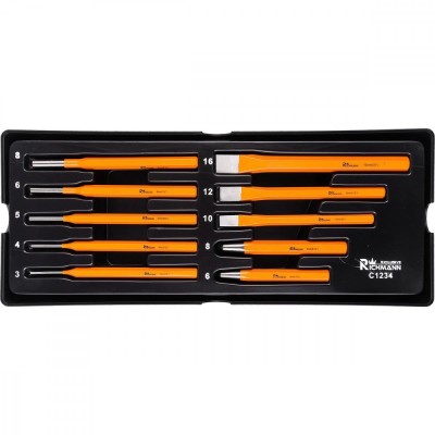Set dalti si punctatoare diverse marimi, sertar TIP A (385x150 mm) pentru dulap mobil, 10 elemente, RICHMANN EXCLUSIVE foto