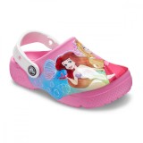 Saboti Crocs Fun Lab Disney Princess Patch Clog Roz - Pink Lemonade