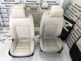 Scaune interior cu incalzire INDIVIDUAL BMW F10 piele crem deschis EU