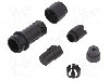 Conector circular, mama, 6 pini, BULGIN - PXP4011/06S/3540