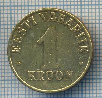 AX 518 MONEDA- ESTONIA -1 KROON -ANUL 2000 -STAREA CARE SE VEDE