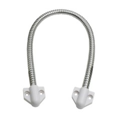Set legatura flexibila din inox, capete din plastic vopsit alb, 400 x 6 mm CSL-400-2