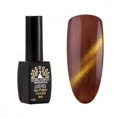 Oja semipermanenta Cat Eyes 8 ml, 25 foto