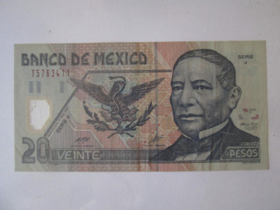 Mexic 20 Pesos 2001 foto