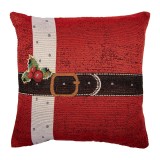 Cumpara ieftin Fata perna textil multicolora Mos Craciun 44x44 cm