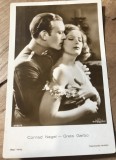 CPA. Carti Postale Tematice Greta Garbo, Circulata, Printata