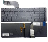 Tastatura laptop noua HP Pavilion 15-P 17-F Black Backlit Without frame US