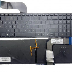 Tastatura laptop noua HP Pavilion 15-P 17-F Black Backlit Without frame US