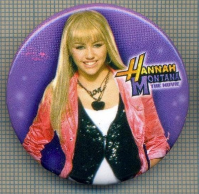 Y 1177 INSIGNA - HANNAH MONTANA - PENTRU COLECTIONARI foto