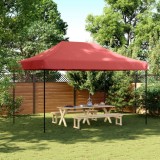 VidaXL Cort de petrecere pliabil Pop-Up, 440x292x315 cm, vișiniu