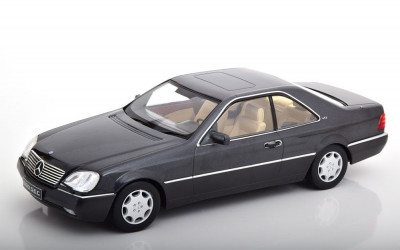 Macheta Mercedes C140 600 SEC - 1992 - KK-Scale scara 1:18 foto