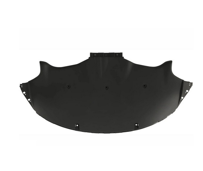Spoiler bara protectie Tesla Model 3, 07.2017-12.2023, montare spate, negru; inferior, RapidAuto
