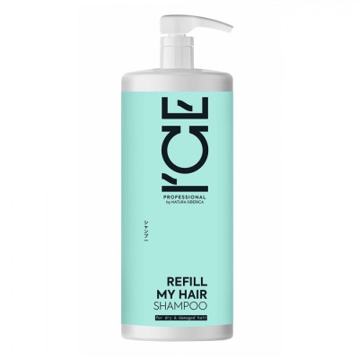 BEA148-100 Sampon Natura Siberica ICE Refill my Hair 1000 ml foto