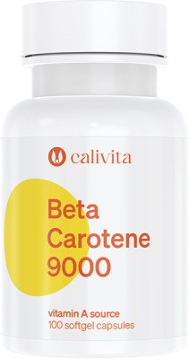 Beta Carotene Supliment alimentar Provitamina A (100 capsule-gelatinoase) - Calivita foto