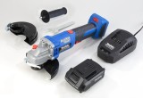 Polizor unghiular fără perii Westfalia 18V 125mm cu acumulator și &icirc;ncărcător